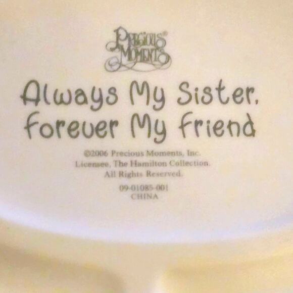 Precious Moments "Always my Sister, forever my Friend" 2006 - Picture 6 of 6